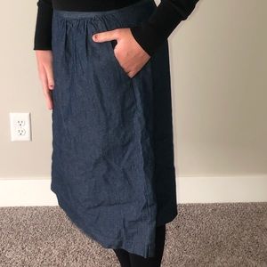 Denim skirt